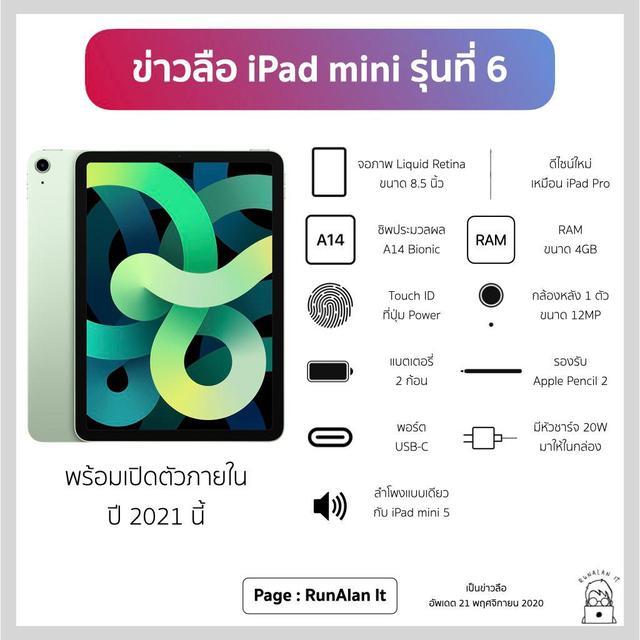 iPad mini 6确定：A14＋全面屏＋USB-C接口插图1