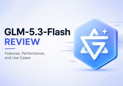 GLM-5.3 Flash 评测题图与 Z.ai 模型标识，性价比甜蜜区三款模型之一