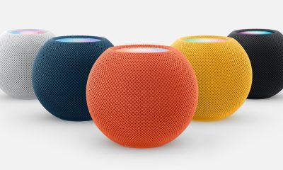 HomePod mini 五色官方产品图