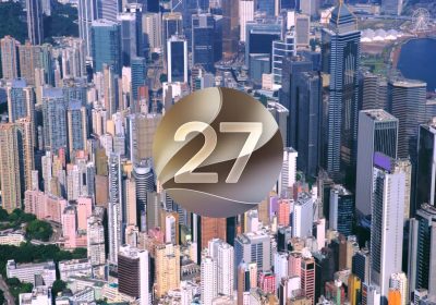 Apple TV tvOS 27 城市航拍屏幕保护程序画面