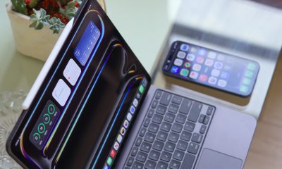 iPad Pro 与 iPhone Pro 并排实拍