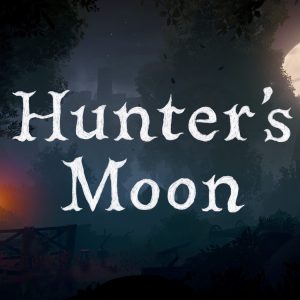 Hunter’s Moon 主视觉：猎人月下的村庄夜色