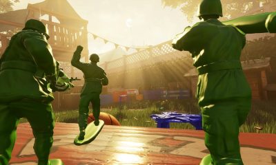 Hypercharge Unboxed 实机截图：玩具兵士兵持枪作战