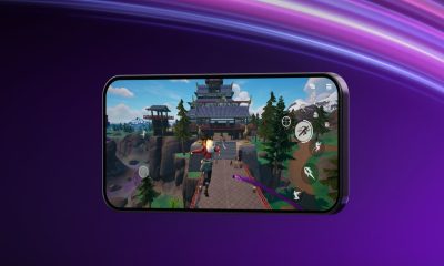 iPhone 运行《堡垒之夜》的官方宣传图