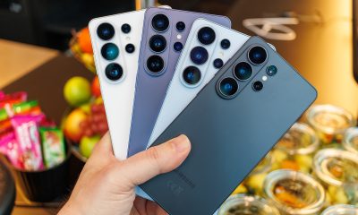 手持四色三星 Galaxy S26 Ultra 实拍