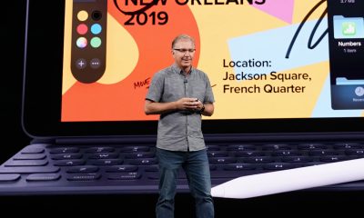 Greg Joswiak 出席 2019 年苹果活动档案照