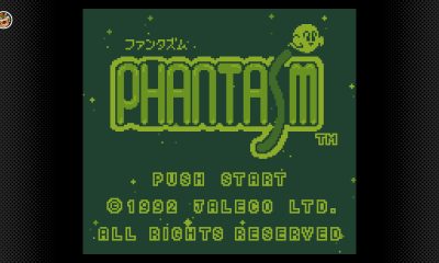 Avenging Spirit 美版 Phantasm 标题画面