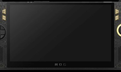ROG Xbox Ally X20 黑色机身渲染特写