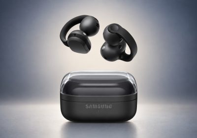三星 Galaxy Buds On 夹耳式开放式无线耳机官方渲染图