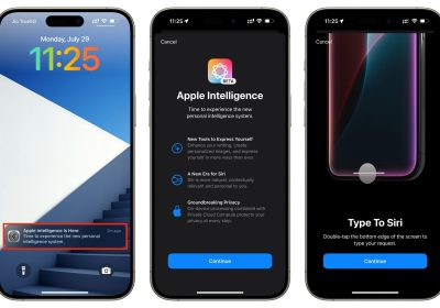iPhone 上开启 Apple Intelligence 与 Type To Siri 的设置界面