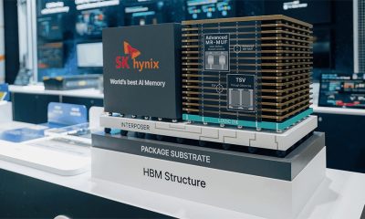 SK hynix HBM Structure 封装结构 3D 模型展台
