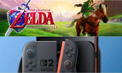 塞尔达传说时之笛3D与Switch 2主机组合图