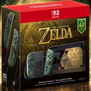 塞尔达传说40周年纪念版Switch 2限定版包装盒