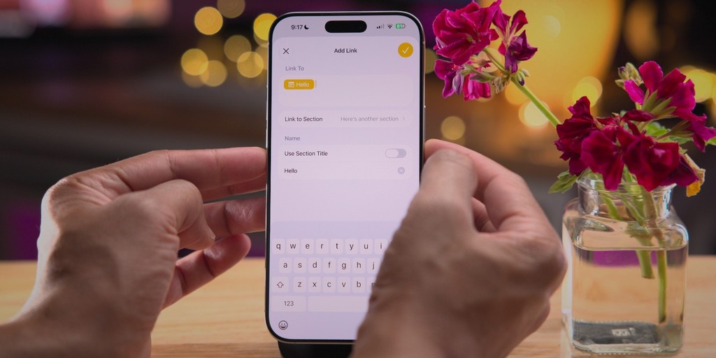 苹果备忘录在 iOS 27 里悄悄变强了:分隔线、小节链接、AI 建笔记一次到位
