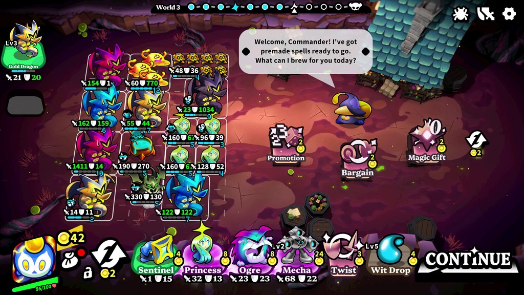 《Knightica》上手:把自走棋压进 Roguelike,4.99 美元的小体量拼图游戏