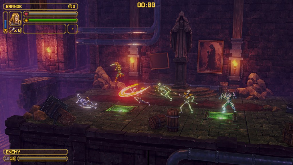 像素清版加 Roguelite:《Mad King Redemption》进了 Game Pass,四人同屏能打一整晚