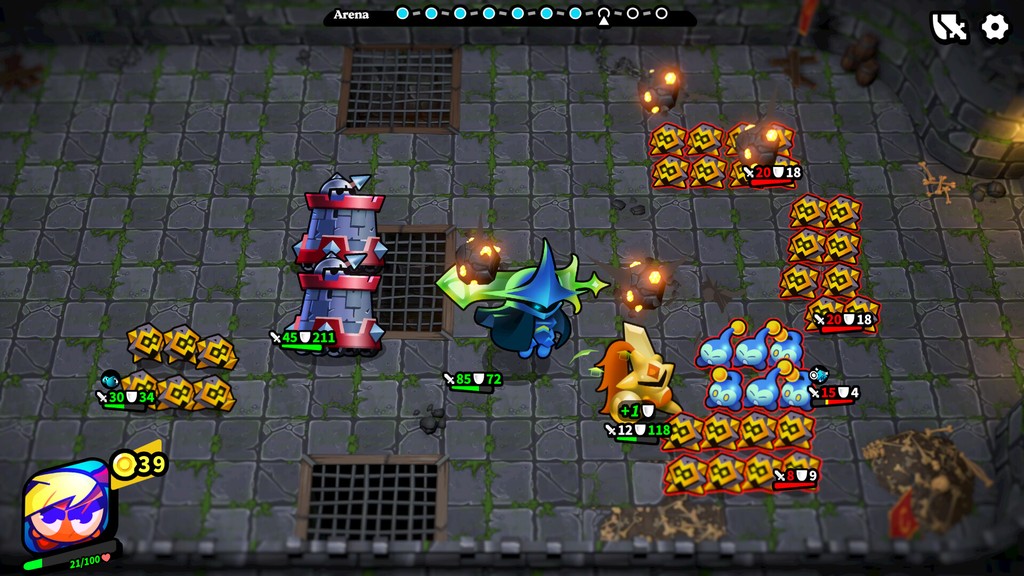 《Knightica》上手:把自走棋压进 Roguelike,4.99 美元的小体量拼图游戏