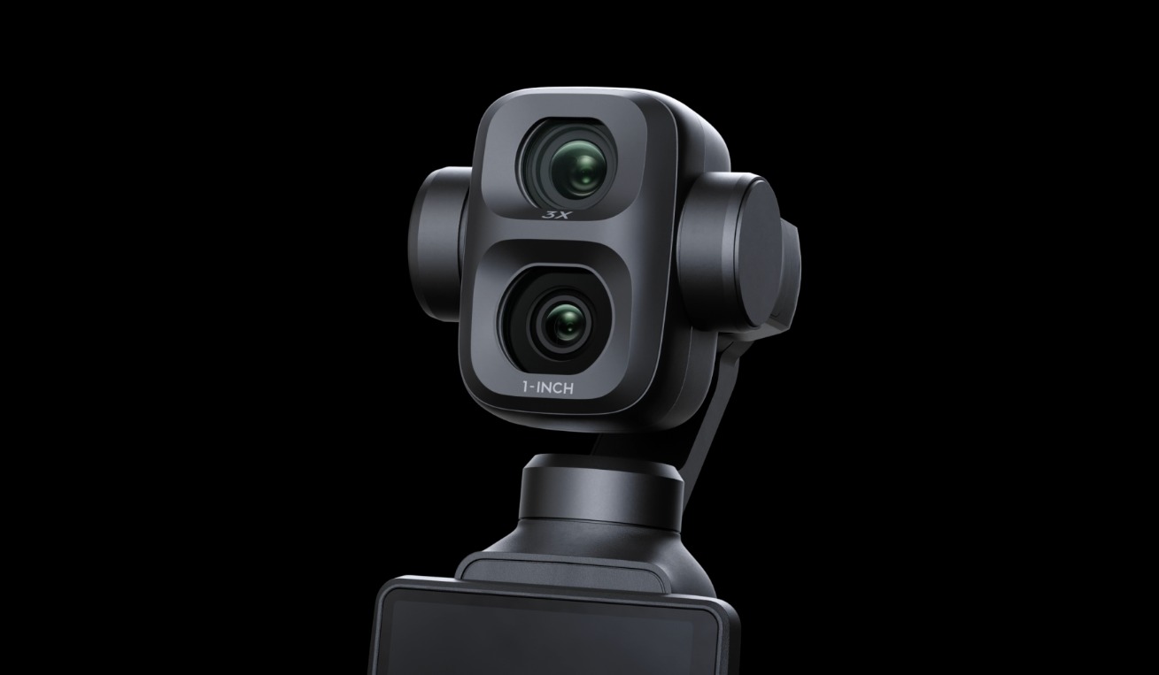 Osmo Pocket 4P 正面与竖排双摄
