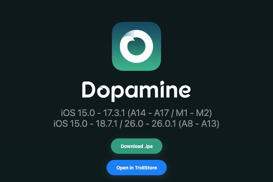 Dopamine 3.0 官方下载页