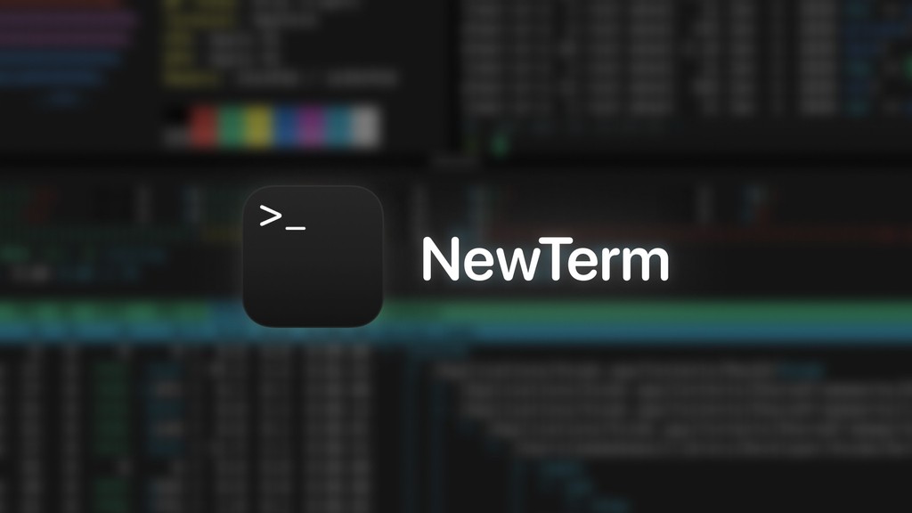 NewTerm 3 官方宣传图