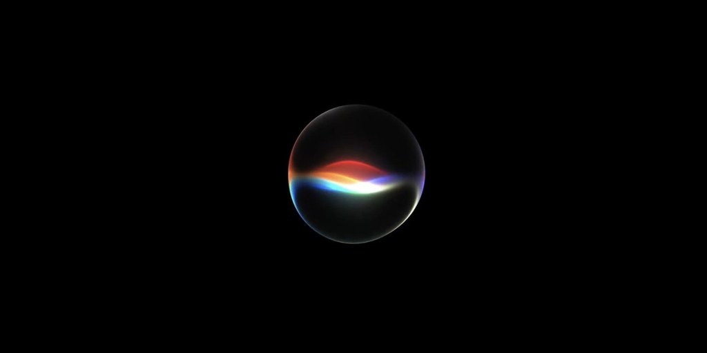 Siri AI 光球 — Apple Intelligence 官方视觉