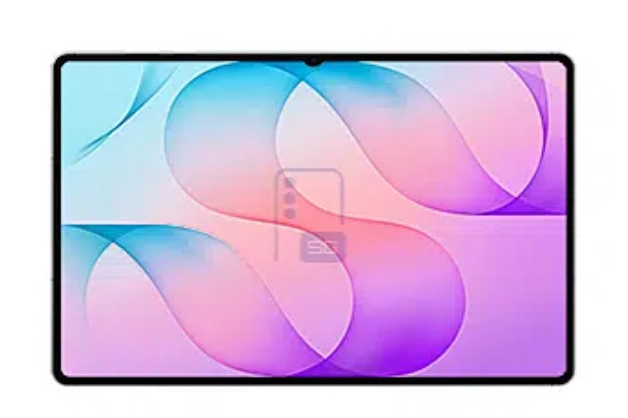 三星 Galaxy Tab S12 Ultra 机身正面渲染图