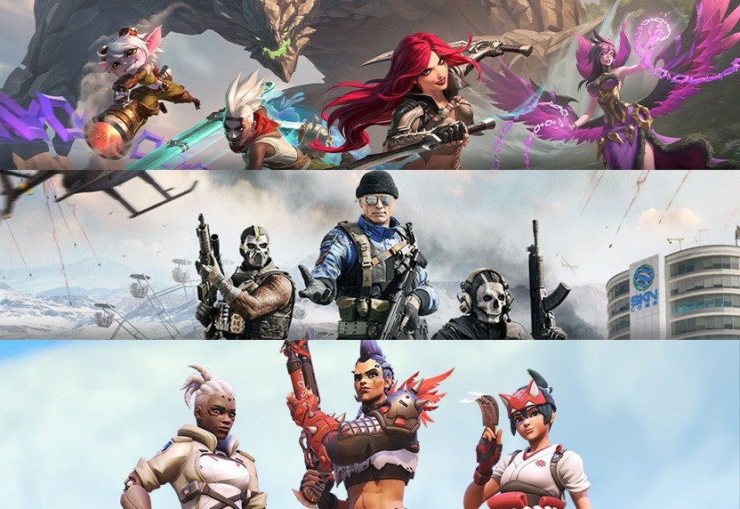 Xbox 平台上的多款游戏画面