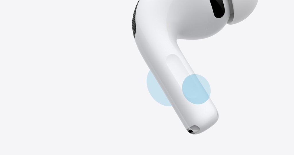 AirPods Pro 3 耳柄触控操作区
