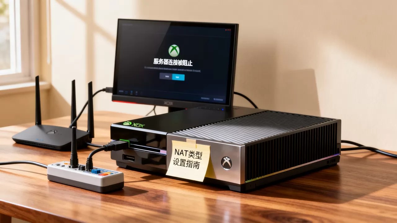 Xbox 主机与路由器组网场景
