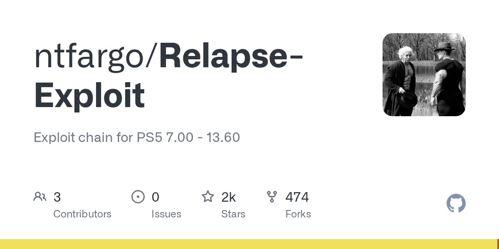 Relapse-Exploit GitHub 仓库页面