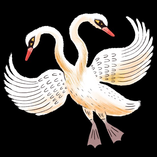 Twin Swans 工作室标志