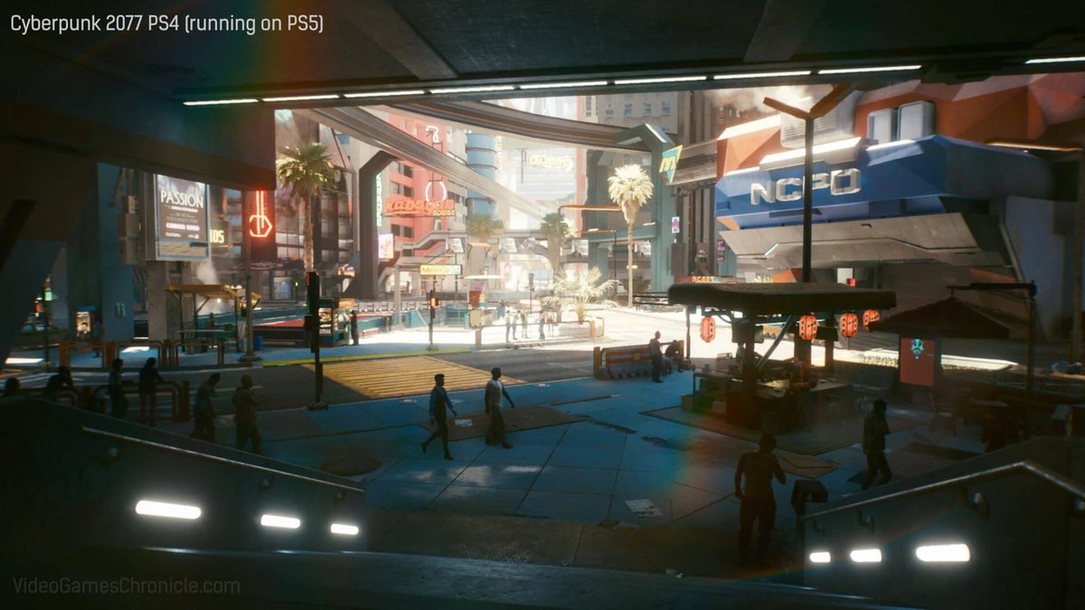 赛博朋克2077 PS5实机画面