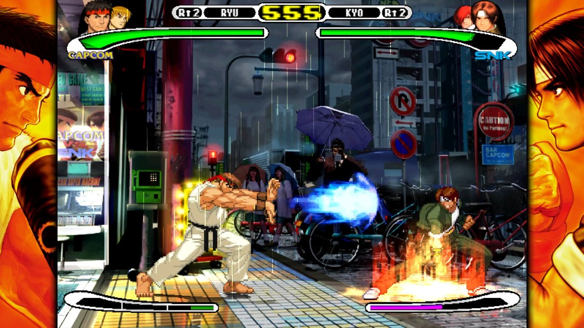 Capcom Fighting Collection 2 实机截图:格斗对战画面