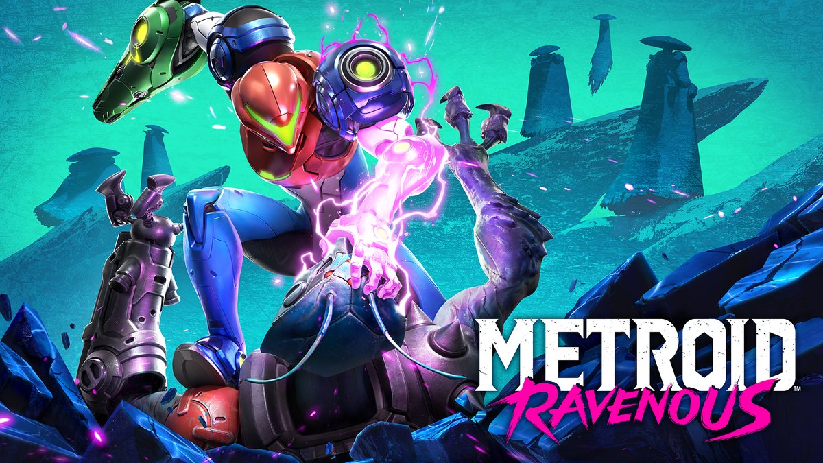 Metroid Ravenous 标题主视觉