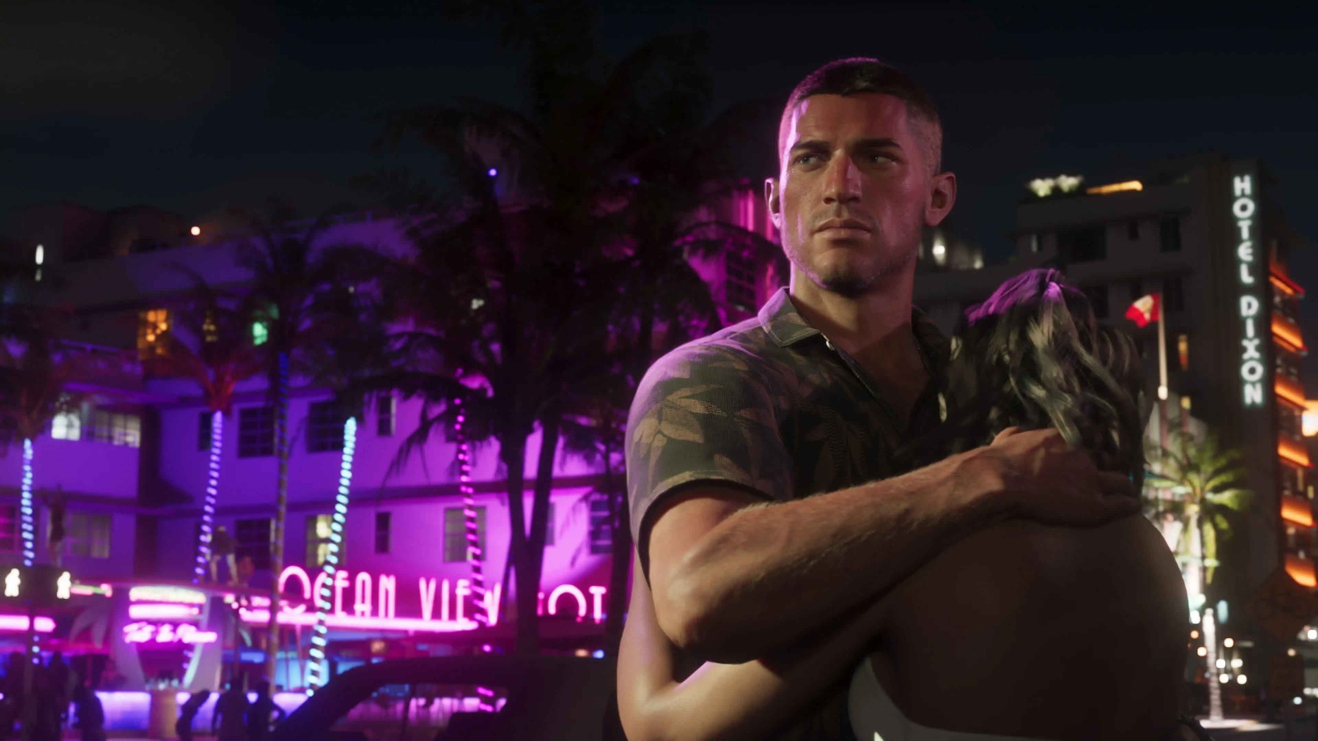 GTA 6 Jason 霓虹酒吧场景官方美术