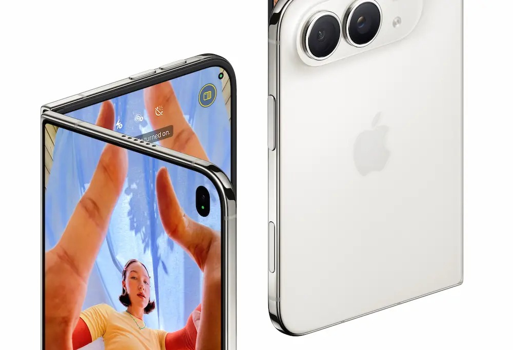 iPhone Duo 折痕与背面双摄实拍
