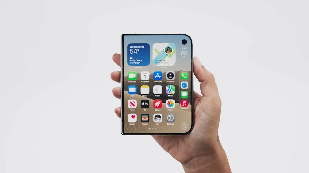 iPhone Duo 单手握持外屏操作
