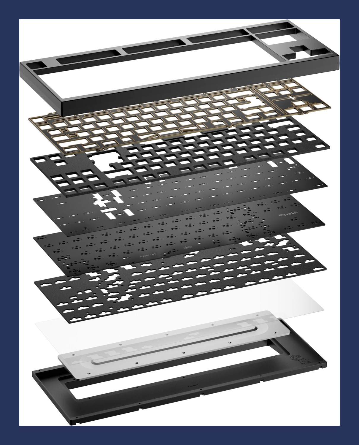 Chamber TKL 爆炸视图