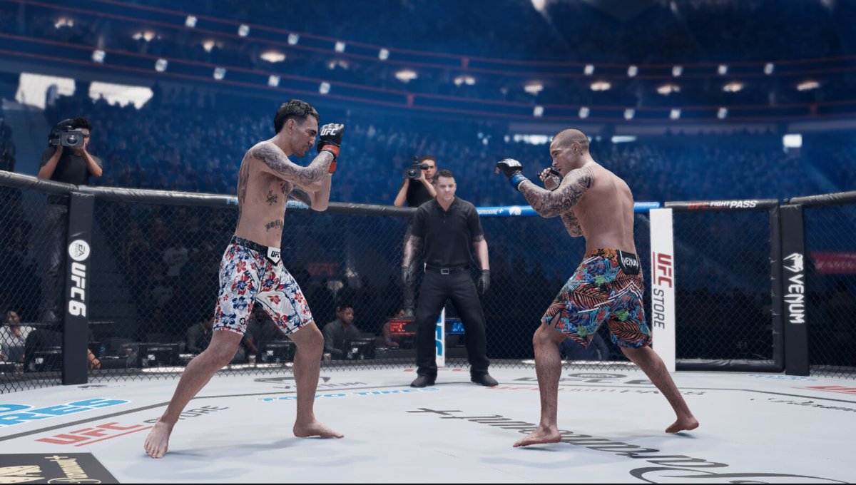 《UFC 6》在 KytyPS5 中的运行画面
