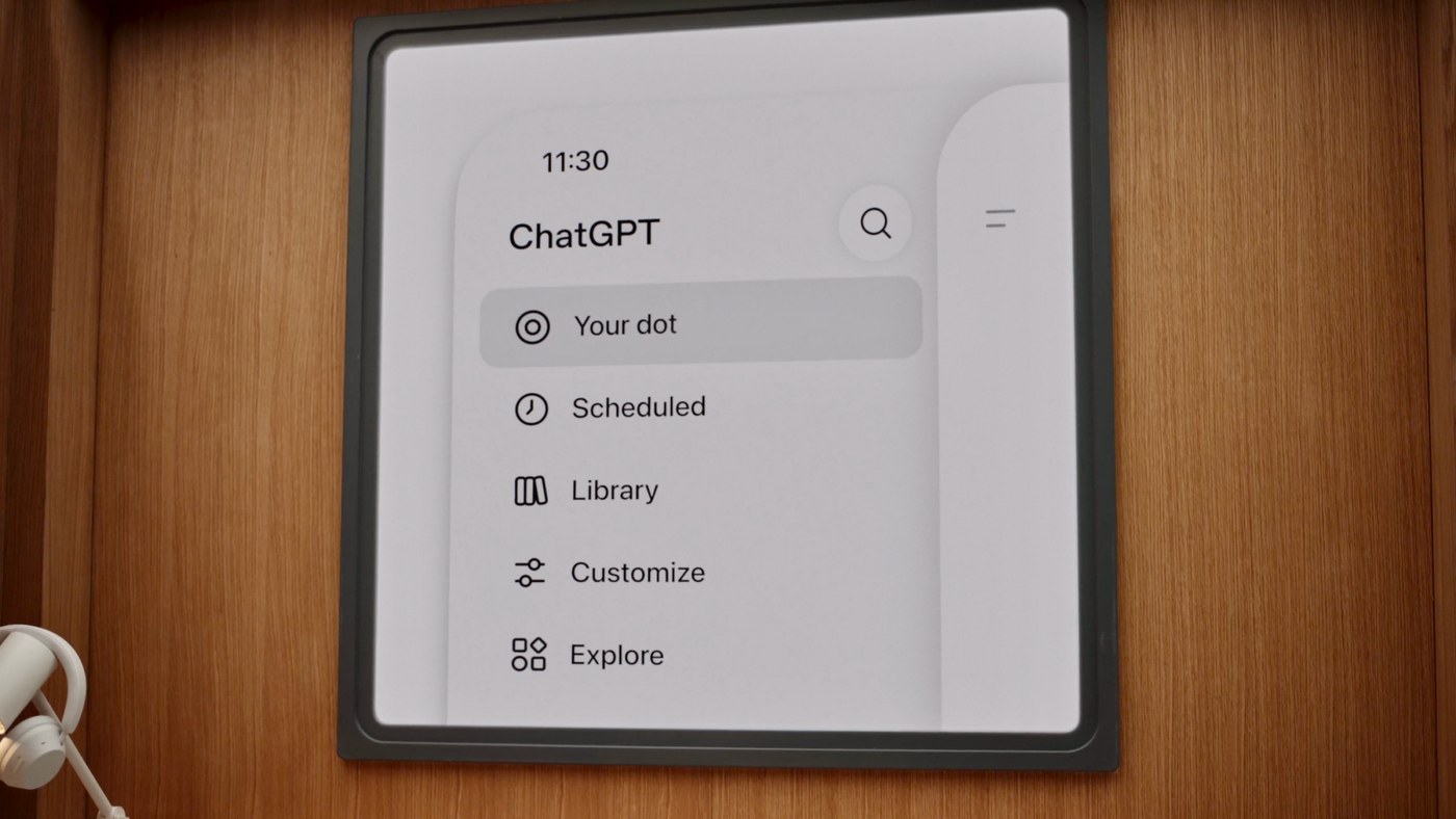 ChatGPT 桌面端与 Dot 智能体协作界面