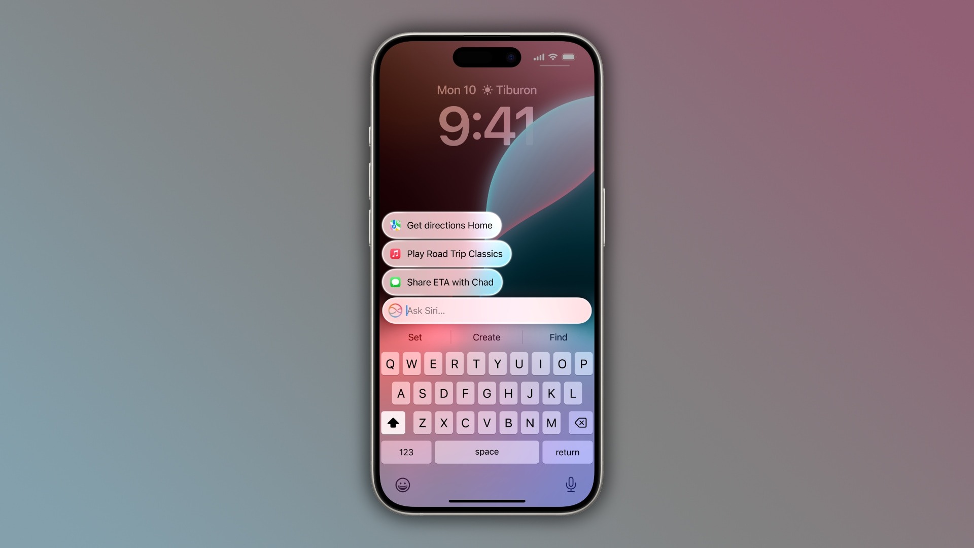 iPhone 锁屏唤起 Siri 的 Ask Siri 输入与建议