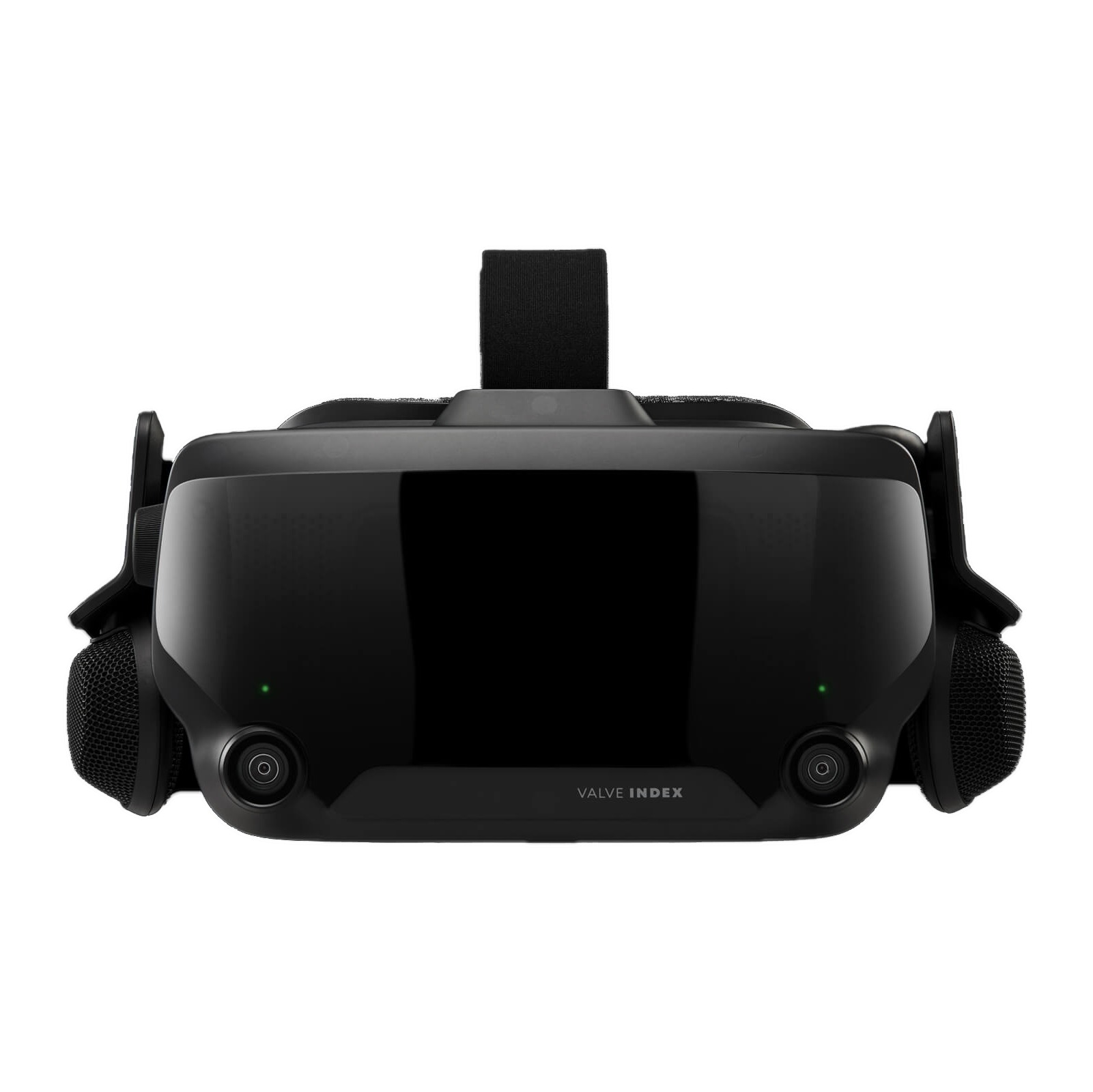 Valve Index 头显白色背景产品图,正面视角