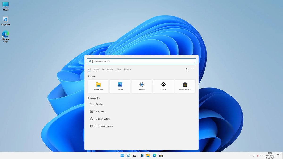 Win11 开始菜单与文件资源管理器窗口同框